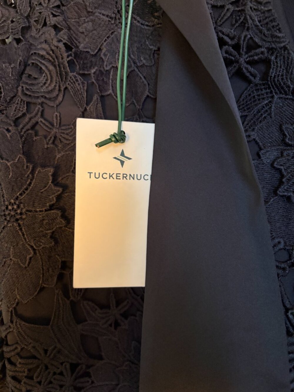 Tuckernuck Black Guipure Lace Faye Blouse - Picture 4 of 4